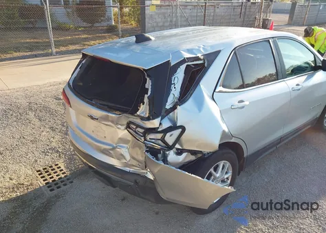 2022 Chevrolet Equinox Fwd Lt из США, поврежденный, VIN 3GNAXKEV5NL253607